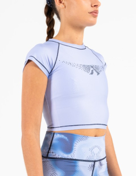 Axel Crop-Top Blue Navy