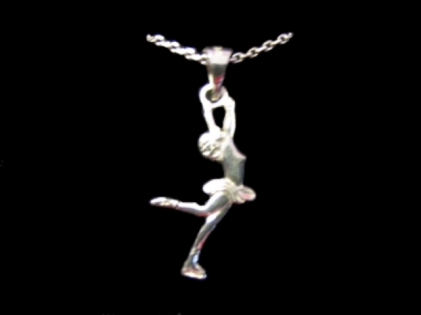 Silberkette mit Anhänger Himmelspirouette