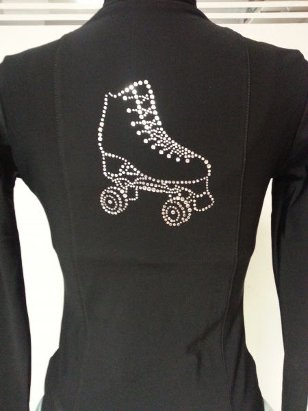 Dueri Jacke mit Rollschuhmotiv
